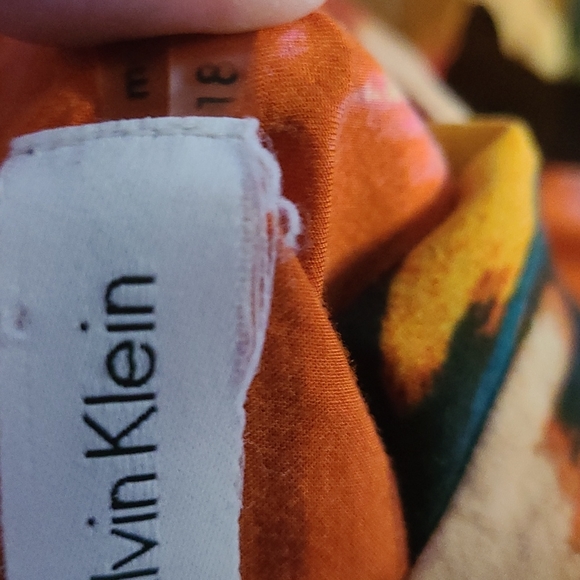 Calvin Klein colorful dress size 18 - Picture 6 of 7